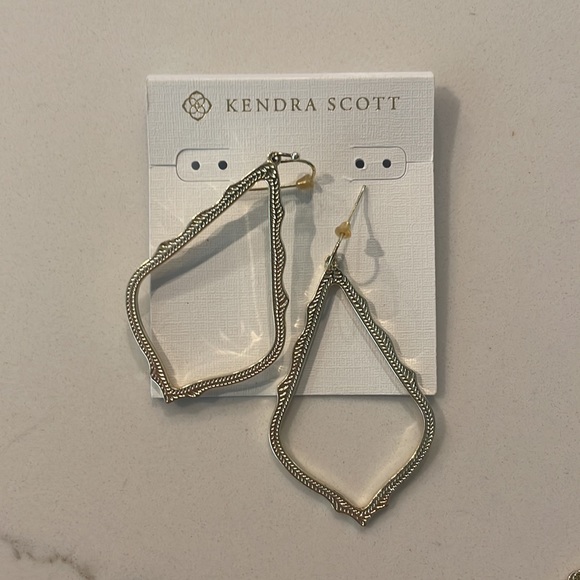 Sophee Drop Earrings in Gold - Picture 3 of 3